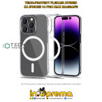 MAGSAFE MASKICA ZA IPHONE 14 PRO MAX 14PROMAX TECH PROZIRNA