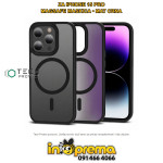 MAGSAFE MASKICA ZA IPHONE 15 PRO TECH MAT CRNA