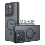 MagSafe mat prozirna maskica za Motorola Edge 70 Fusion 5G crna