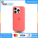 Maskica Apple iPhone 15 Pro Silicone Case with MagSafe Guava