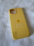 Maskica za iPhone 15 žute boje