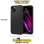 MASKICA ZA IPHONE 14 SPIGEN CRNA MASKA FUTROLA