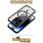 MASKICA ZA IPHONE 15 PRO MAX MAGSAFE MAT CRNA MASKA FUTROLA TORBICA