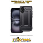 MASKICA ZA IPHONE 16 ARMOR CRNA OTPORNA MASKA FUTROLA TORBICA