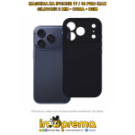 MASKICA ZA IPHONE 17 18 PRO MAX SILIKONSKA CRNA OEM MASKA FUTROLA