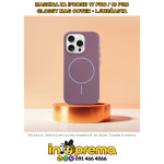 MASKICA ZA IPHONE 17 PRO 18 PRO MAGSAFE GLOSSY LJUBIČASTA FUTROLA