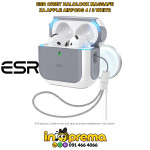 MASKICA MASKA FUTROLA ZA AIRPODS 4 5 ESR ORBIT HALOLOCK MAGSAFE BIJELA