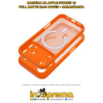 MASKICA MASKA ZA IPHONE 15 MAGSAFE NARANČASTA MAT FUTROLA OEM
