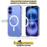 MASKICA MASKA ZA IPHONE 16 MAGSAFE TECH FLEXAIR PROZIRNA FUTROLA