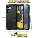 MASKICA MASKA SAMSUNG GALAXY S25 ULTRA MAGSAFE SPIGEN TOUGH ARMOR CRNA