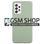 Mat silikonska zaštitna maska Samsung Galaxy A53 5G zelena