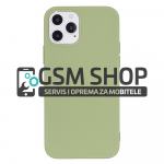 Mat TPU silikonska zaštitna maskica iPhone 12/12 Pro zelena