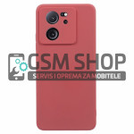 Mat TPU silikonska zaštitna maskica Xiaomi 13T/13T Pro 5G crvena