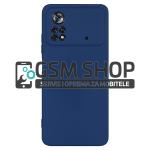 Mat TPU silikonska zaštitna maskica Xiaomi Poco X4 Pro 5G plava