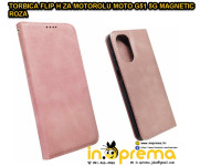 MOTOROLU MOTO G51 5G 51 MASKICA ZASTITA MASKA FUTROLA KOZNA PREKLOPNA