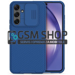 NILLKIN CamShield silikonska maskica Samsung Galaxy A54 5G plava