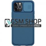 NILLKIN CamShield silikonska zaštitna maskica iPhone 12 / 12 Pro plava