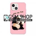 Panda silikonska zaštitna maska Apple iPhone 13