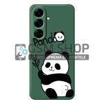 Panda TPU maskic za za Samsung Galaxy A56 5G zelena