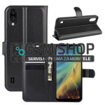 Preklopna torbica futrola ZTE Blade A5 2020 Litchi crna