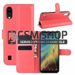 Preklopna torbica futrola ZTE Blade A5 2020 Litci crvena