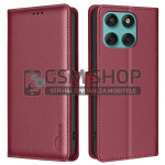 Preklopna torbica za Motorola Edge 60 5G i Edge 60 Fusion 5G crvena