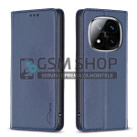 Preklopna torbica za Xiaomi Redmi Note 14 Pro Plus 5G plava