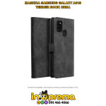 SAMSUNG A21S MASKICA TENDER BOOK CRNA MASKA FUTROLA TORBICA
