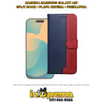 SAMSUNG A57 MASKICA PREKLOPNA PLAVO CRVENA MASKA FUTROLA SPLIT BOOK