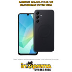 SAMSUNG GALAXY A16 4G 5G MASKICA MAGSAFE SILIKONSKA MAG CRNA FUTROLA
