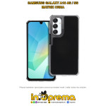 SAMSUNG GALAXY A16 4G 5G MASKICA MATRIX CRNA PROZIRNI RUB MASKA