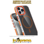 SAMSUNG GALAXY A16 5G MASKICA MAGSAFE FIBER NARANČASTA FUTROLA