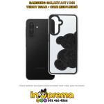 SAMSUNG GALAXY A17 A18 MASKICA MASKA MEDVJEDIĆ TEDDY BEAR CRNA