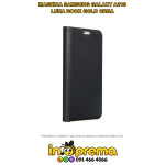 SAMSUNG GALAXY A21S MASKICA PREKLOPNA GOLD CRNA MASKA FUTROLA TORBICA