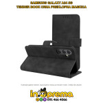 SAMSUNG GALAXY A34 5G MASKICA PREKLOPNA TENDER BOOK CRNA FUTROLA