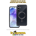 SAMSUNG GALAXY A55 5G MASKICA MAGSAFE ELECTRO MAG CRNA PROZIRNA