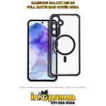 SAMSUNG GALAXY A55 5G MASKICA MAGSAFE MAT CRNA FULL MATTE MAG MASKA