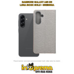 SAMSUNG GALAXY A56 5G PREKLOPNA MASKICA FUTROLA LUNA BOOK SREBRNA