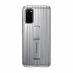 Samsung Galaxy S20 Protective Standing Cover silver EF-RG980CSEGEU