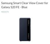 Samsung Galaxy S20 SMART CLEAR VIEW COVER