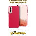 SAMSUNG S22 MASKICA FRAME MAGENTA MASKA FUTROLA TORBICA ZAŠTITA