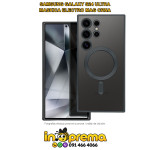 SAMSUNG S24 ULTRA MASKICA ELECTRO MAG MAGSAFE CRNA FUTROLA