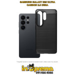 SAMSUNG S25 ULTRA MASKICA CARBON 2.0 CRNA MASKA FUTROLA TORBICA