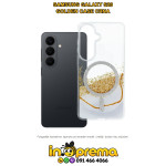 SAMSUNG S26 MASKICA MAGSAFE GOLDEN CRNA MASKA FUTROLA TORBICA