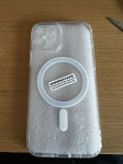 Slikonska maskica za iPhone 12 - PROZIRNA - MagSafe look