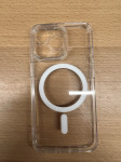 Slikonska maskica za iPhone 13 PRO - PROZIRNA - MagSafe look