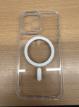 Slikonska maskica za iPhone 14 PRO MAX - PROZIRNA - MagSafe look