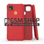 Solid soft silikonska zaštitna maskica Xiaomi Redmi 9C crvena