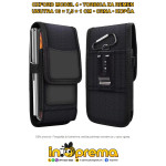 TORBICA ZA MOBITEL REMEN FUTROLA OXFORD 4 CRNA 16X7.5X1CM KOPČA