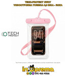 VODOOTPORNA TORBICA MASKICA ZA MOBITEL 6.9 TECH UWC7 ROZA